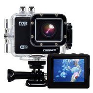 Campark&reg; 1080p 60fps Wifi Extreme Sports Action Camera Waterproof,16MP,1296P,Ambarella A7l,50m Underwater,RF Wrist... N4