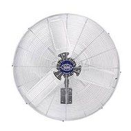 Deluxe Oscillating Wall Mount Fan, 24" Diameter, 1/2hp, 8,650cfm