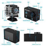 Iearl IE8000 Ultra HD 4K Sport Action Camera 2 Inch WiFi HDMI 16MP 30M Waterproof 170 Degrees Wide Viewing Angle... N11