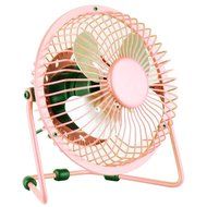 Pink USB Mini Cooler Fan 6.1 Inch (Included USB Plug)