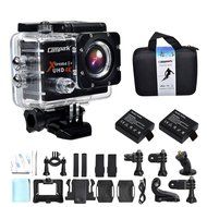 Campark&reg; 4K 30fps WiFi Ultra HD Waterproof Sports Action Camera Diving Camcorder with Medium Bag for Camera and... N6