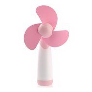 NAMEO Mini Handheld Fan with 3 Soft Foam Blades, Portable Battery Operated Travel Cooling Fan with Power On/Off...