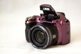 Fuji Finepix S4000 S4080 Full 720p HD 14MP Digital Camera w/ 30x Optical Zoom, 3" TFT LCD (Plum) N6