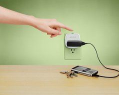 Belkin 8-Outlet Conserve Switch&#129; Surge Protector with 4-Foot Cord and Remote, F7C01008q N17