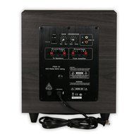 Acoustic Audio PSW-6 Down Firing Powered Subwoofer (Black) N13