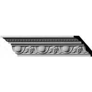 Ekena Millwork MLD03X02X04TR 3 1/4-Inch H x 2 3/4-Inch P x 4 3/8-Inch F x 96-Inch L Traditional Egg and Dart with...