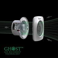 Xpelair DX100HTR Simply Silent 4" Round Extractor Fan | Humidistat/Timer/Kit