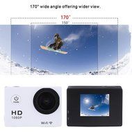 W8 1080P 30FPS 12MP Wifi Waterproof 30M Shockproof 170&deg; Wide Angle 1.5" Screen Outdoor Action Sports Camera Camcorder... N30