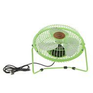 Bao Xin 360 Degrees Rotating USB Powered Tabletop Fan Mini Metal Electric Fan for Summer, Work, Office, Pc, Notebook... N3