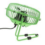 Bao Xin 360 Degrees Rotating USB Powered Tabletop Fan Mini Metal Electric Fan for Summer, Work, Office, Pc, Notebook... N6