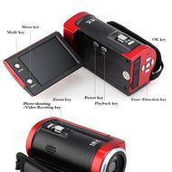 HD Camcorder, Bodecin Portable Handheld Digital 8&times;OpticalZoom CMOS 16.0 Mega Px Video Camera Equipped with Adjustable... N9
