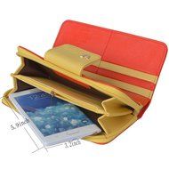 Spritech(TM) Women Girl PU Leather Clutch Wallet Credit Card Holder Zip Phone Handbag N70