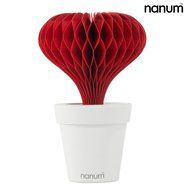 [NANUM] Non-Electric Eco-Friendly Felt Natural Evaporation Lovepot Heart Humidifiers, Aromatic, Easy to Clean,... N4