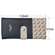 Spritech(TM) Women Girl PU Leather Clutch Wallet Credit Card Holder Zip Phone Handbag N73
