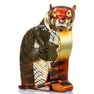 Deco Breeze Bengal Tiger Figurine Fan