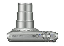 Nikon COOLPIX S6400 16 MP Digital Camera with 12x Optical Zoom and 3-inch LCD (Silver) (OLD MODEL) N8