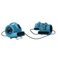 XPOWER X-600A 1/3 HP 2400 CFM 3 Speed Air Mover with GFCI Outlets for Daisy Chain, 3.8-Amp N3