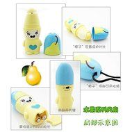 1 X Cute &amp; Adorable Battery-Operated Fruit Style Mini Fan - Cherry