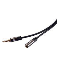 Sinseader Two Pack 6.6ft Gold Plated 3.5mm Stereo Audio Male to Female Extension Cable (KST02MF-6.6FT2) N3