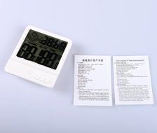 Humidity Meters,White Indoor Hygrometer Thermometer for Baby Room Temperature Humidity Moisture Monitor