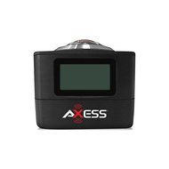AXESS CS3607-BK 1080p HD 360 Degree Sports and Action Camera with Waterproof Housing, Accessories and Built-in... N20