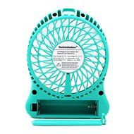 TechIntheBox LED display Portable Fan 4-inch 3 Speeds Mini USB Rechargeable Fan with LED Light Powered By Electric-powered... N5