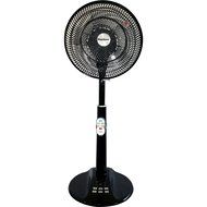 Keystone KSTFD125AG Table to Floor Air Accelerator Fan, 12-Inch, Black