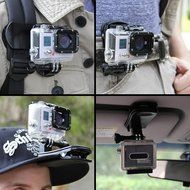 USA Gear Action Camera Clip Mount with Injection Molded Durable Plastic , 360 Degree Rotating Head &amp; J-Hook &amp;... N5