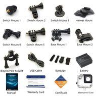Discovery Adventures HD Sports Action Video Camera 16M 1080p 1.5" LCD 30m Waterproof Wifi Remote Extreme Sport... N4