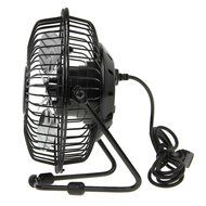 Bao Xin 360 Degrees Rotating USB Powered Tabletop Fan Mini Metal Electric Fan for Summer, Work, Office, Pc, Notebook... N14