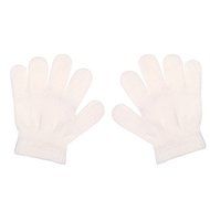 Winter Cute Baby Boys Girls Gloves Solid Color Finger Point Stretch Knit Mittens N4