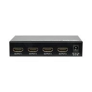 Tripp Lite 4-Port 4K HDMI Splitter, 1 In 4 Out, Ultra HD (UHD) Video &amp; Audio (B118-004-UHD) N7