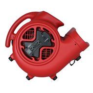 XPOWER X-600A 1/3 HP 2400 CFM 3 Speed Air Mover with GFCI Outlets for Daisy Chain, 3.8-Amp N4