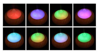 Cool Mist Humidifier Filter Free Ultrasonic Aroma Essential Oil Diffuser 100ml (Khaki) N14