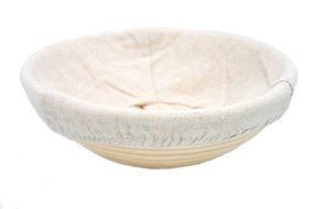 Boseen Round Banneton Bread Dough Proofing Rising Rattan Basket &amp; Liner( 8.5 inches) N4