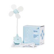 Mystery Portable Mini USB Clip Fan Personal Clip-on / Table Fan with Built-in Rechargeable Battery for Home Office...