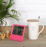 Humidity Meters,White Indoor Hygrometer Thermometer for Baby Room Temperature Humidity Moisture Monitor N3