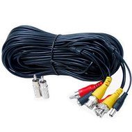 VideoSecu AV Video Audio &amp; Power 100 Feet Pre-made All-in-One BNC Cable for CCTV Video Security Surveillance Camera...