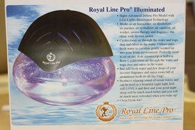 Royal Line Pro (R) Deluxe Illuminated Air Purifier Humidifier Revitalizer Cleaner Fragrance Dispenser Aroma Therapy... N3