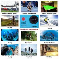 Aokon Action Camera SJ7000 Sports Waterproof Camera 1080P 12M HD Helmet Motorcycle Underwater Cam - 170&deg;Wide Angle... N12