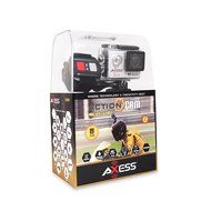 AXESS CS3607-BK 1080p HD 360 Degree Sports and Action Camera with Waterproof Housing, Accessories and Built-in... N31