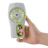 Baaaq Handheld Water Misting Fan with Cooling Mist Humidifier for Beauty, Home, Office and Travel (Blue) N2