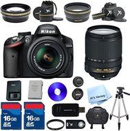Top Value Bundle For D3200 24.2 MP CMOS Digital SLR with 18-140mm f/3.5-5.6G ED VR Lens AL&rsquo;S VARIETY Premium Lens...