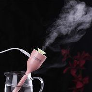 TankeDirect Protable Mini Air Humidifiers with USB Cool Mist for Home,Car (pink) N5