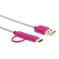CableCreation Angled Type C (USB-C) to Standard USB 2.0 A Male Cable, USB 3.1 USB-C for Apple The Macbook, Chromebook... N10