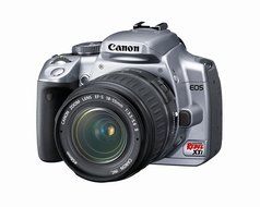 Canon Digital Rebel XTi 10.1MP Digital SLR Camera (Black Body Only) N3