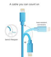 iPhone Charging Wire, MarchPower 2 Pack 10ft Extra Long Nylon Braided USB Cord Charging Cable For iPhone SE 6s... N5