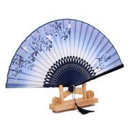 Chinese Folding Pocket Hand Fan (Flower Flying Butterfly) N2