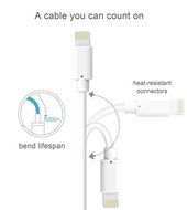 iPhone Charging Wire, MarchPower 2 Pack 10ft Extra Long Nylon Braided USB Cord Charging Cable For iPhone SE 6s... N8