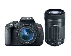 Canon EOS Rebel T5i Digital SLR Camera with Ef-s 18-55mm Is STM + 75-300mm Lens N5